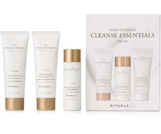 „Rituals Your Ultimate Cleanse Essentials“ skaistinamasis pilingas 30 ml + valomosios putos 30 ml + valomoji pudra 15 g