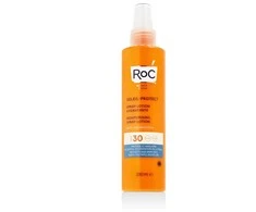ROC Soleil-Protect Moisturising Purškiklis Lotion SPF 30 purškiama vandeniui atspari apsauginė priemonė nuo saulės, 200 ml