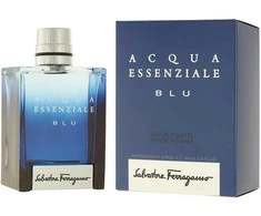 Salvatore Ferragamo Acqua Essenziale Blu EDT tualetinis vanduo vyrams, 100 ml
