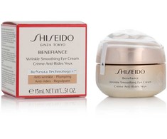 Shiseido Benefiance Wrinkle Smoothing Paakių kremas 15 ml