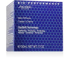 „Shiseido Bio-Performance Skin Hiforce“ senėjimą stabdantis kremas veidui ryte ir vakare, 50 ml