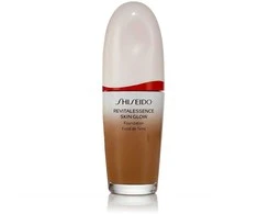 „Shiseido Revitalessence Skin Glow“ skystas makiažo pagrindas „420 SPF 30“, 30 ml