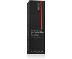 „Shiseido Synchro Skin“ savaime gaivinanti natūrali skysta makiažo bazė, 410 Sunstone SPF 30, 30 ml