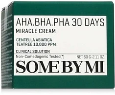 Some By Mi AHA BHA PHA 30 Days Miracle Cream Veido kremas, 60 g