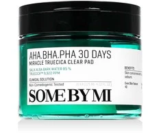 Some By Mi Miracle Truecica Clear Pad valomieji toniko padeliai, 70 vnt.