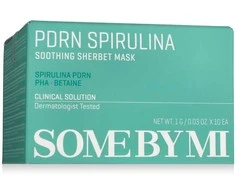 „Some By Mi PDRN Spirulina“ raminamoji šerbeto kaukė 10 x 1 g