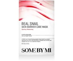 Some By Mi Real Snail Skin Barrier Care Mask Face Mask, 20 g
