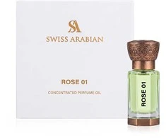 Koncentruotas kvepalų aliejus „Swiss Arabian Rose 01“ unisex, 12 ml