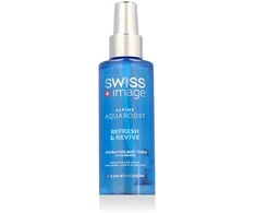 „Swiss Image Alpine Aquaboost Refresh &amp; Revive Hydrating Mist Toneris“ veido losjonas ir purškiklis, 150 ml