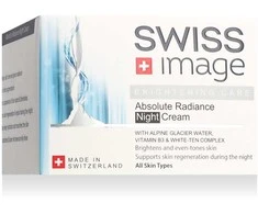 Swiss Image Brightening Care Absolute Radiance Night Kreminis Night Skin Kreminis, 50 ml
