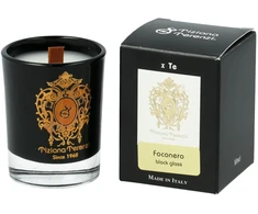 Tiziana Terenzi Foconero Scented Candle in Juodas Glass 40 g (unisex)