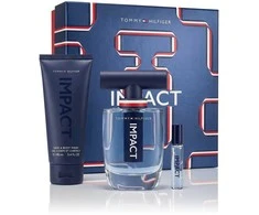 Tommy Hilfiger Impact rinkinys vyrams (EDT, 100 ml + dušo želė, 100 ml + EDT, 4 ml)