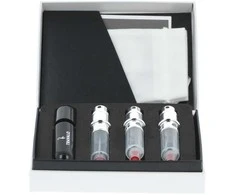 Travalo Classic HD SET Juodas pildomų kvepalų buteliukų (atomaizerių) rinkinys, 3 x 5 ml