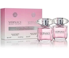 Kvepalų rinkinys moterims Versace Bright Crystal EDT, 2x30 ml