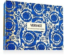 Kvepalų rinkinys vyrams Versace Dylan Blue Pour Homme (EDT, 50 ml + dušo želė, 50 ml + balzamas po skutimosi, 50 ml)