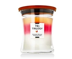 WoodWick Aromatinė žvakė (Trilogy Blooming Orchard), 275 g
