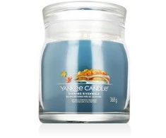 Yankee Candle aromatinė žvakė Signature stiklinė vidutinio dydžio Evening Riverwalk 368 g