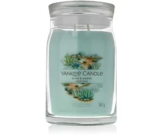 Yankee Candle Aromatinė žvakė Signature glass large Aloe - Agave 567 g