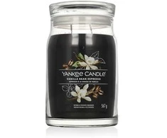 Yankee Candle Aromatinė žvakė "Signature" didelė stiklinė "Vanilla Bean Espresso" 567 g