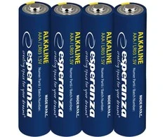 ESPERANZA BATERIE ALKALICZNE AAA 4SZT ZGRZEWKA