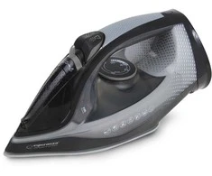 Esperanza EHI011 Garų lygintuvas Ceramic soleplate Pilkas, Juodas 2600 W