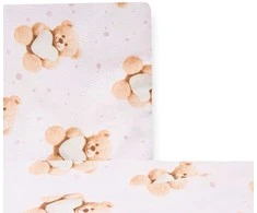 2-piece bedding New Baby Love Teddy Bear 90/120 cm pink
