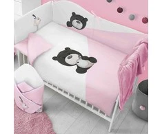 3 dalių patalynė Belisima LILO &amp; LU 100/135 rožinė