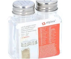 Alpina - Druskos ir pipirų plaktuvai stiklinėje 2 vnt.