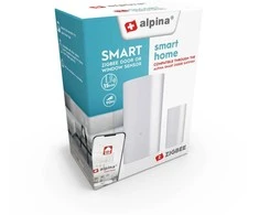 Alpina - Išmanusis langų atidarymo jutiklis iš Zigbee tinklo