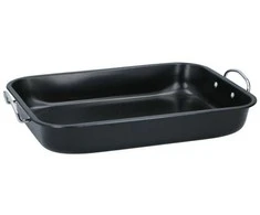 Alpina - Keptuvė kepimui ir troškinimui su rankenomis ir nepridegančia danga 39x29x6 cm