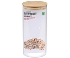Alpina - Stiklinis maisto indas su dangteliu 1250 ml 10 x 21 cm