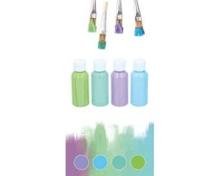 Artico - Akrilinių pastelinių dažų rinkinys 80 ml 4 spalvos (2 rinkinys)