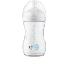 Philips Avent Natural Response buteliukas su Air Free vožtuvu 260 ml +1m dramblys