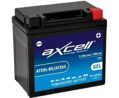 Axcell GEL 5Ah 90A -/+ 12V akumuliatorius 113x70x105mm