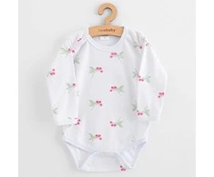 Kūdikio bodis New Baby Classic II aviečių spalvos, 80 (9-12 mėn.)
