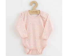 Baby body New Baby Classic II meškiukas baltas, dydis 74 (6-9m), 74 (6-9m)