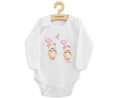 Kūdikių kombinezonas su raštu New Baby Love Bears, 68 (4-6m)
