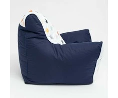 Kūdikių kėdutė užpildyta kamuoliukais New Baby mėlynas