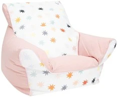 Kūdikių kėdutė užpildyta kamuoliukais New Baby rožinė