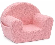 Baby chair with side pocket New Baby Teddy pink