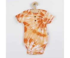 Baby Cotton Body Short Sleeve Body Nicol Tomi Oranžinis, dydis 80 (9-12m), 80 (9-12m)