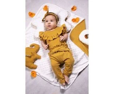 Baby Cotton Body su trumpomis rankovėmis Nicol Michelle, 92 (18–24 m), 92 (18–24 m) dydis