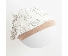 Baby Cotton Cap New Baby Rabbit friends, dydis 80/86, 80/86