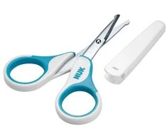 Baby Health žirklės su užvalkalu Nuk žalias