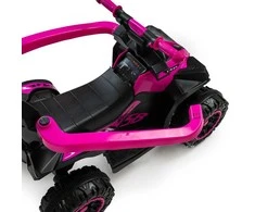 Baby Mix Mega Baby Bike su kreipiančia juosta geltona