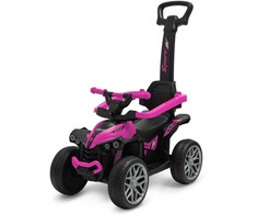 Baby Mix Mega Prime EVA Baby Bouncer su gido juosta rožinės spalvos