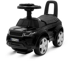 Baby Mix Prime SUV važiuojamas žaislas iš juodos odos