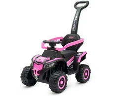 Polesie Baby Mix Ruggy elektrinis pasivažinėjimas su kreipiamuoju vaikišku rožiniu