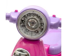 Baby Dan Baby Mix Scooter Motociklas su garsu Baby Mix Scooter rožinis