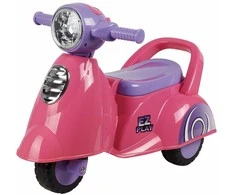 Baby Dan Baby Mix Scooter Motociklas su garsu Baby Mix Scooter rožinis